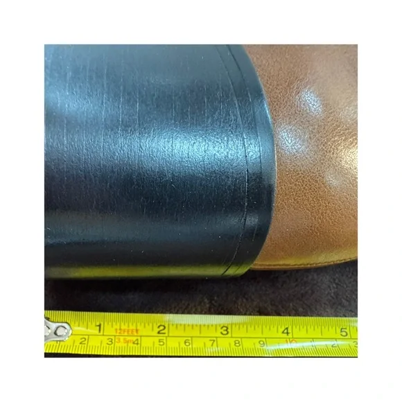 Larroude Women's Tan Leather Boots size 10 - Picture 8 of 10